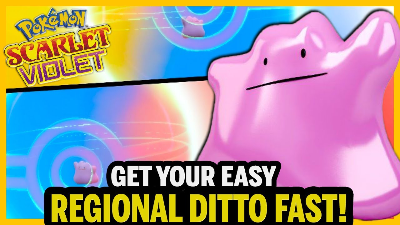 Pokemon Scarlet and Violet: How to get a foreign Ditto