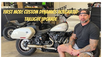 First Mod! Custom Dynamics ProBeam Integrated Taillight Upgrade- FXLRST M8 Softail