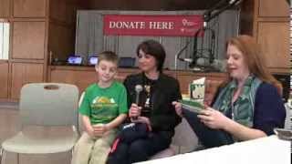 CMN Radiothon 2014 - Case Bastin and mom Laurie