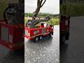 Die-Cast Fire Truck with Extending Ladder, Flashing Lights &amp; Siren | Realistic Rescue Action