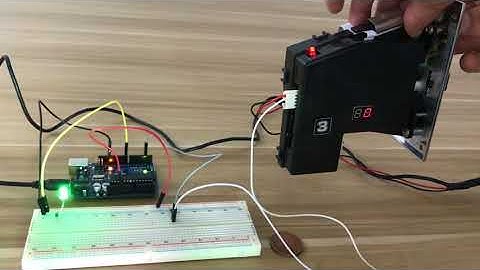arduino working with CH-926 coin acceptor to make money
