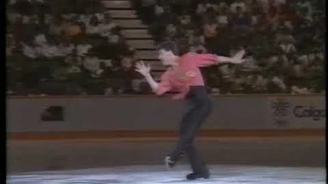 Brian Orser (CAN) - 1988 Calgary, Figure Skating, ...