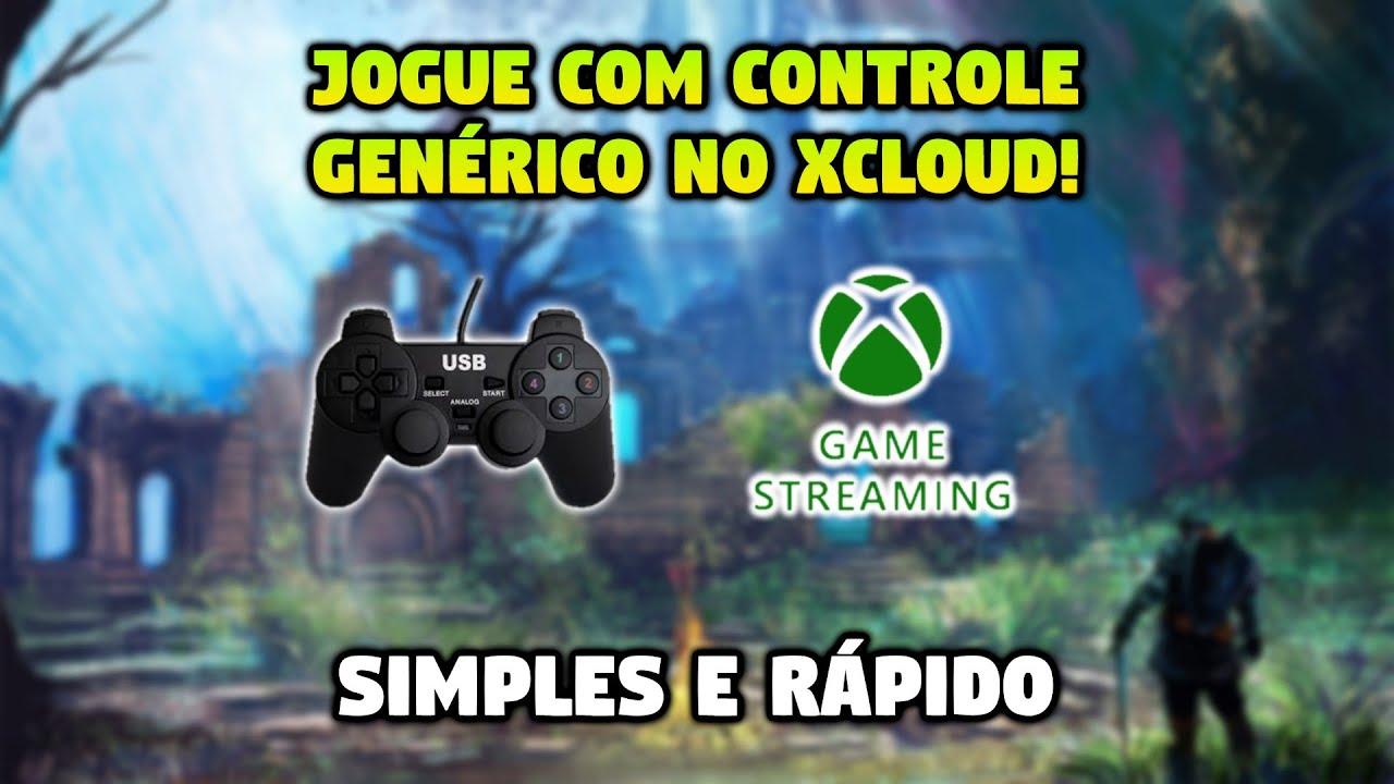 Saiba como usar o Xcloud no PC com qualquer controle . #xbox