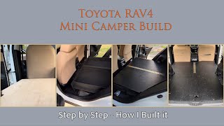 How to Build the $150 RAV4 Mini Camper