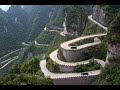China  hunan province  zhangjiajie tianmen heavens gate 99 bending road avatar park