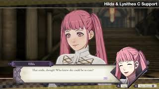 [FE: Three Houses] Hilda & Lysithea All Support Conversations