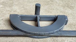 Easy And Awesome Techniques For Flat Bar Sideways Bending / Homemade Sideways Bending Tools