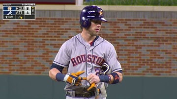 HOU@ATL: Reddick smacks an RBI double to left