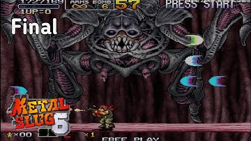 Metal Slug 6 Gameplay Final Mission Android Aethersx2 part end