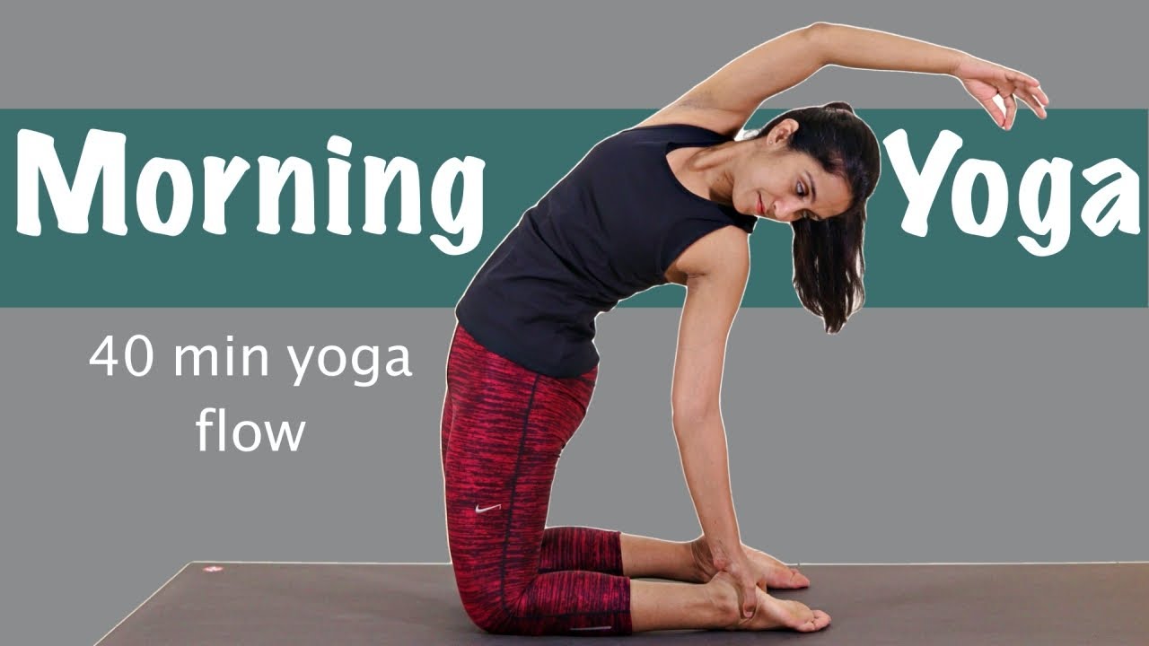 Morning Yoga Flow  Full Body Stretch  40 min sequence  Yogbela