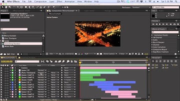 ASM Learning After Effect Lesson3 Projects and Compositions