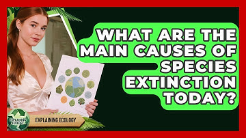 What Are The Main Causes Of Species Extinction Today? - Explaining Ecology