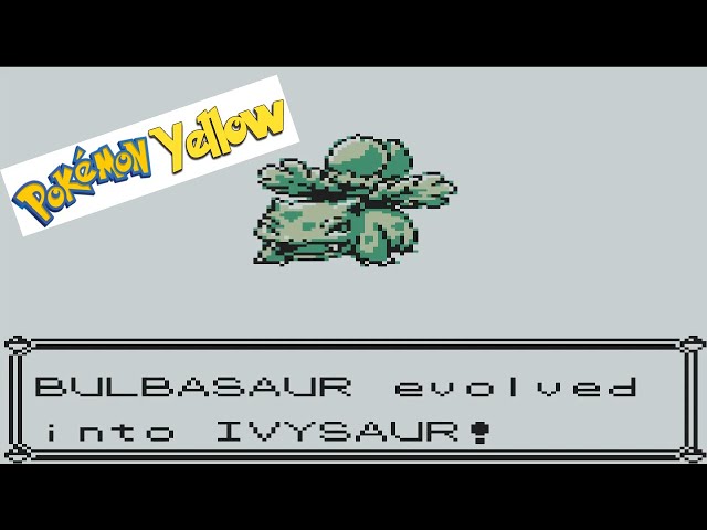 Mark OverlordGL on X: I evolved my Shiny Bulbasaur into Ivysaur