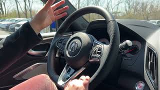 Acura Steering Wheel Buttons Tutorial