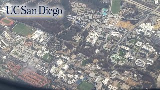 aerial view of UCSD campus