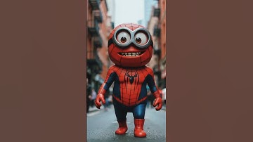 spider man Jerry and Minions spiderman story Astro Bot Mario new Robot cat #funny #ai #shortvideo