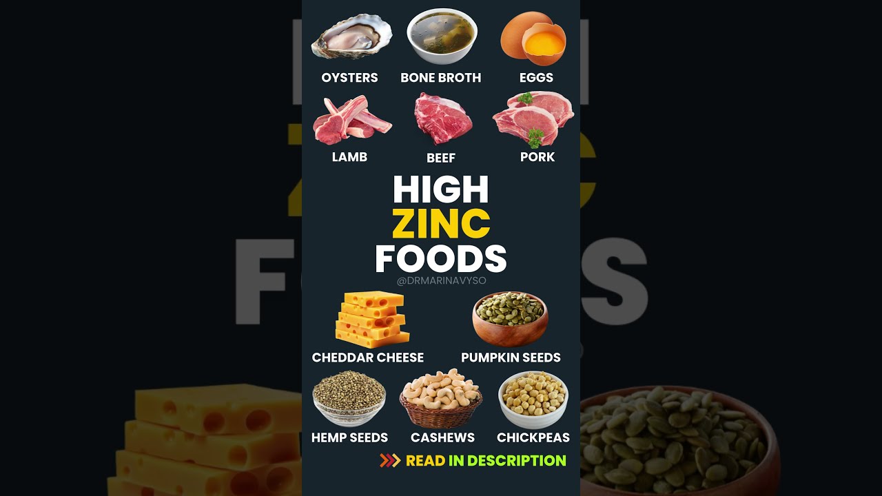 Top Zinc Rich Foods To Support Immunity Skin And Hormones Zink Skintips