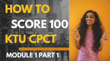KTU | CPCT | CE 306 | Part 1