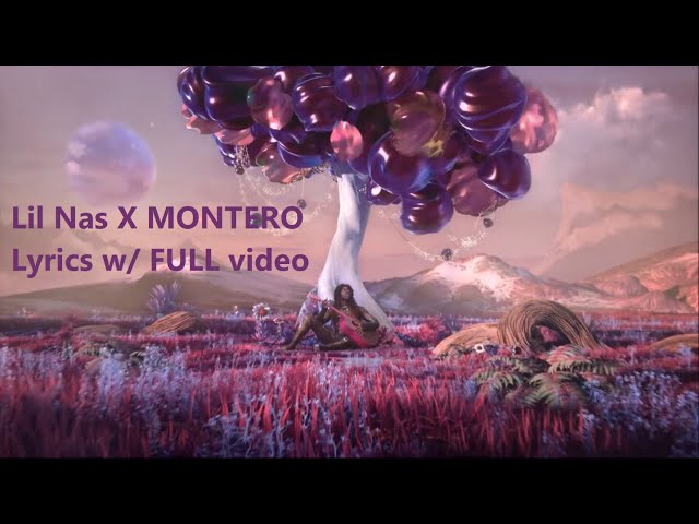 Lil Nas X, MONTERO (Call Me By Your Name) Lyric Music Video class=