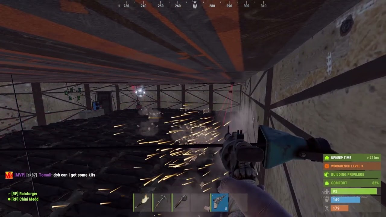 Tried bagging the whole server into a turret Room #shorts #Rust #Comedy #adhd