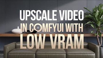 Upscale video in ComfyUI even with low VRAM!