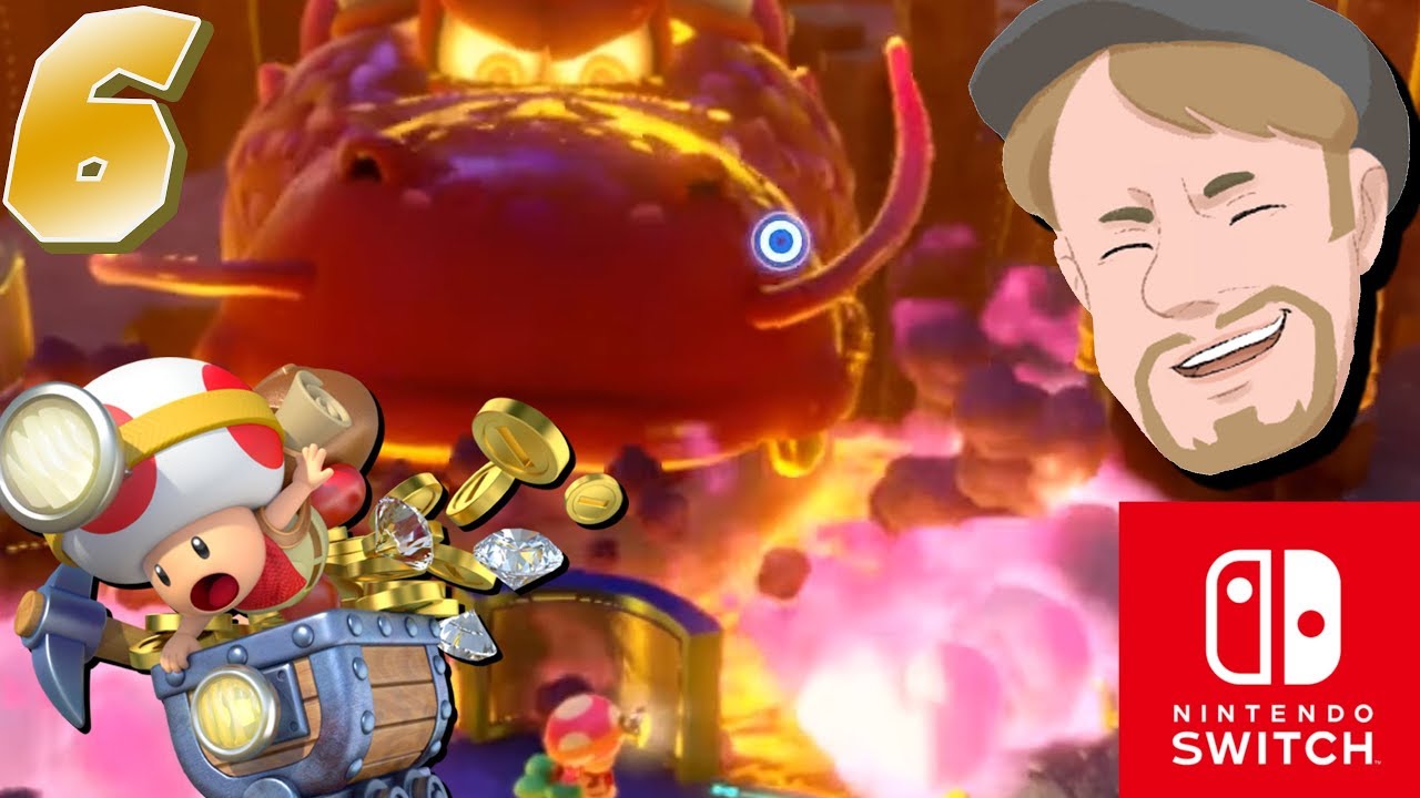 Drakbossens revansch! | Captain Toad: Treasure Tracker på svenska | Del 6