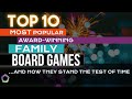 10 award winning family games and how they stand the test of time