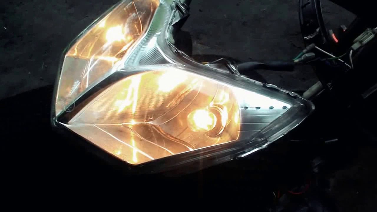 Cara Modif Lampu Supra X 125 Menyala Tidak Lagi Mengikuti Spull