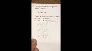 Pythagorean Triple #10