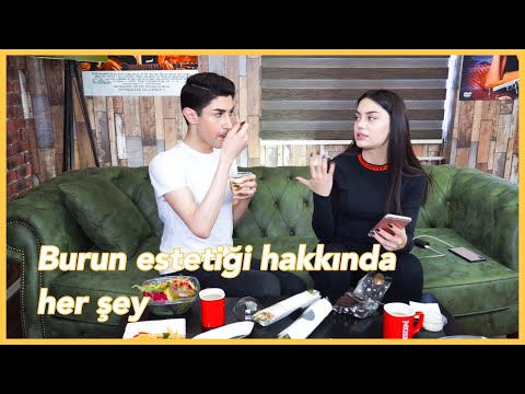 BURUN ESTETİĞİ HAKKINDA HER ŞEY - MUKBANG  W/ ÖYKÜ BERKAN