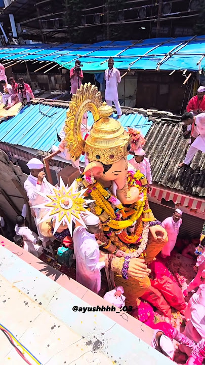 Lalbaugh cha raja visarjan❤    #shorts #viral #ganpatibappamorya