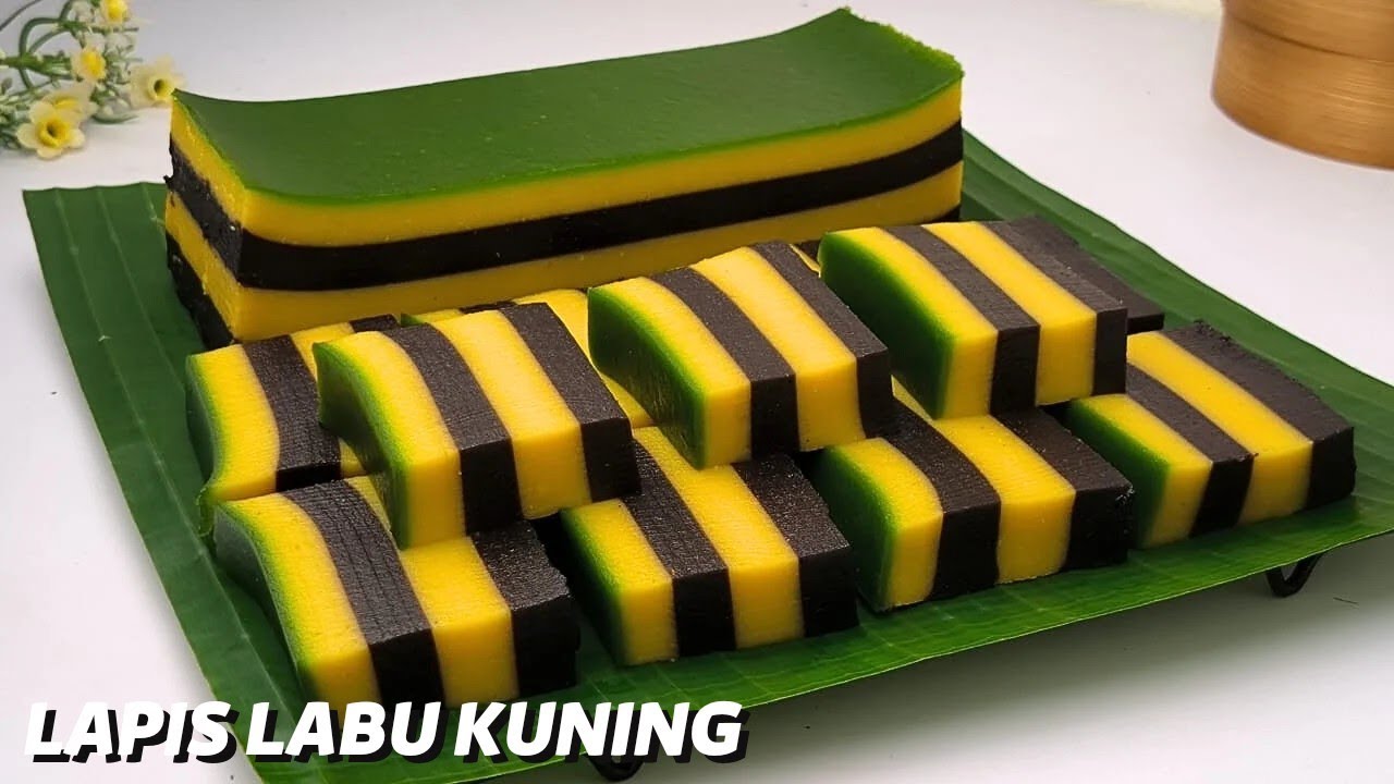 SEKALI BIKIN LANGSUNG HABIS‼️BIKINNYA SUPER GAMPANG, LAPIS LABU KUNING ENAK, LEMBUT, WANGI