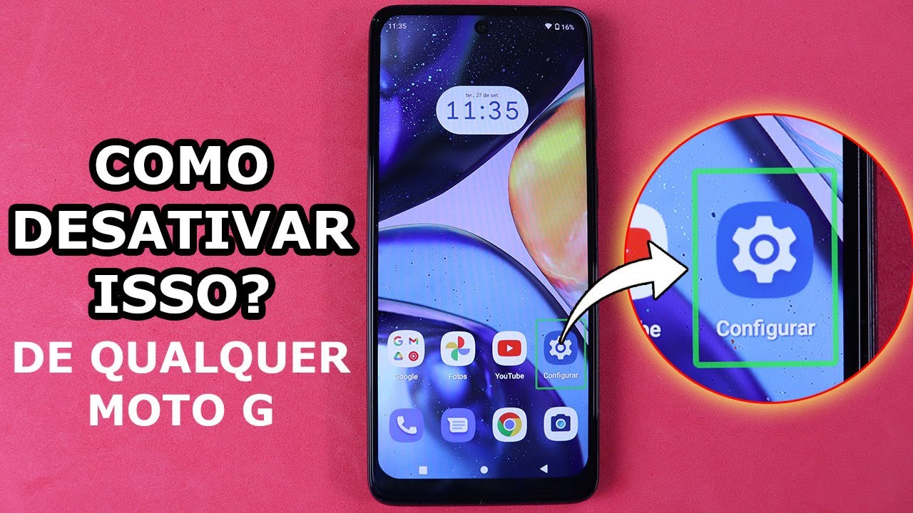 Como Desativar O Talkback Assistente De Voz Do Moto G22 E Qualquer 