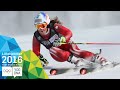 Giant Slalom - Melanie Meillard (SUI) wins Ladies' gold | Lillehammer 2016 Youth Olympic Games