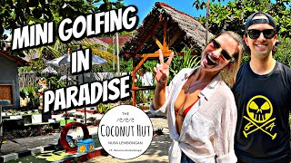 Mini Golfing in Paradise | The Coconut Hut (Nusa Lembongan, Indonesia) #minigolf #explorebali screenshot 5
