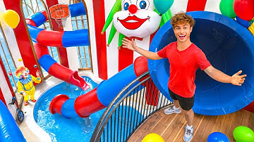 I Built a SECRET Circus!