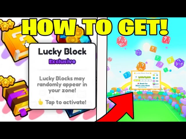 The actual design for the lucky block