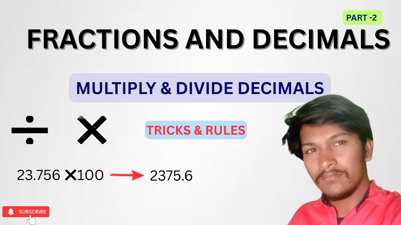Decimal Multiplication & Division | Telugu | Class 7
