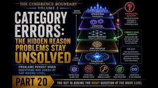 The Coherence Boundary Vol. 2 | Category Errors: The Hidden Reason Problems Stay Unsolved | Part 20