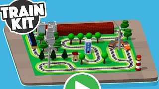 Kids make virtual train tracks with Train Kit app – review screenshot 5