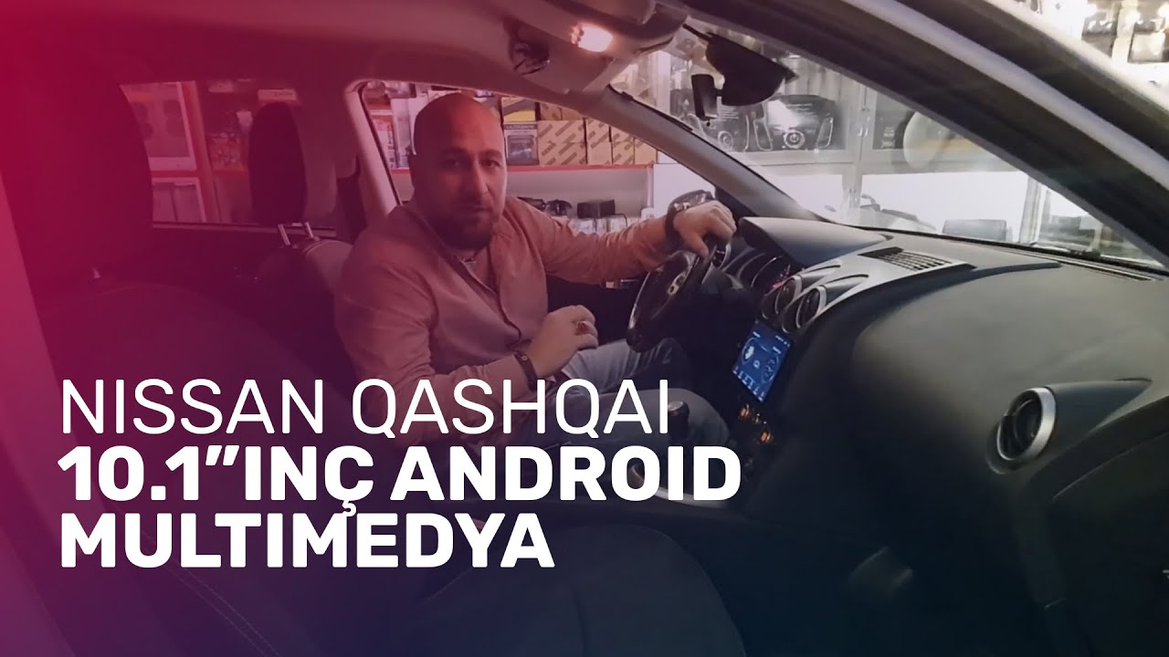 2012 Nissan Qashqai // 10"inç Android Multimedya (2gb Ram, 32gb Hafıza)