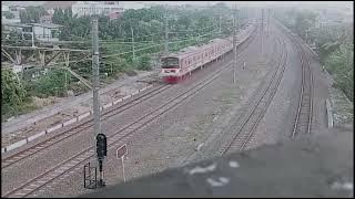 pagi ceria kereta ku lewat