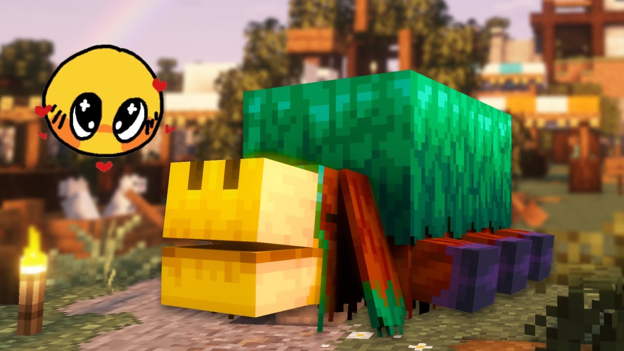 Aku buat kandang SNIFFER yang lucu ini 🥺 Minecraft Indonesia