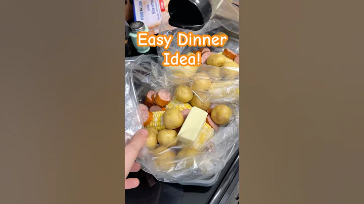 Momma makes a Shrimp Boil! 😅 #joshandmomma #joshsmom #easydinner #quickdinner