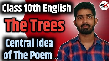 Central Idea of the Poem The Trees | Central Idea of The Trees | Trees Central Idea Class 10th