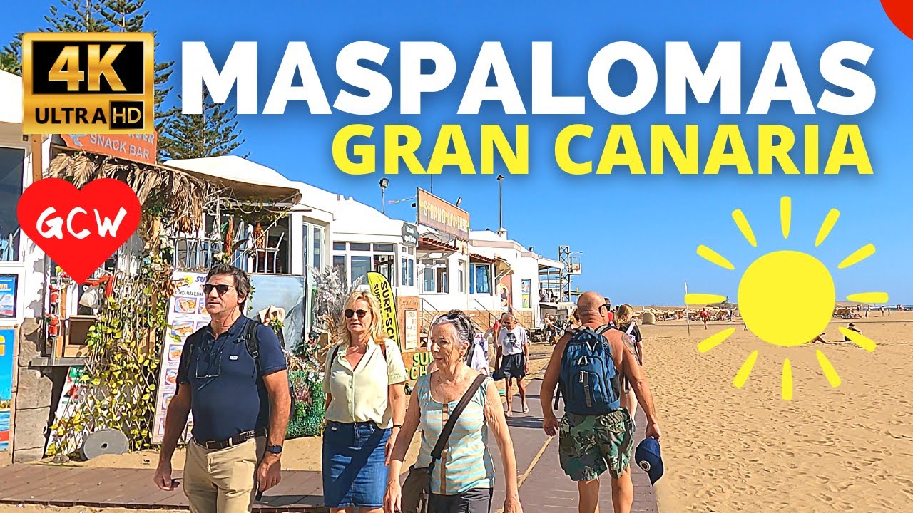 MASPALOMAS Gran Canaria - Canary Island (4k)