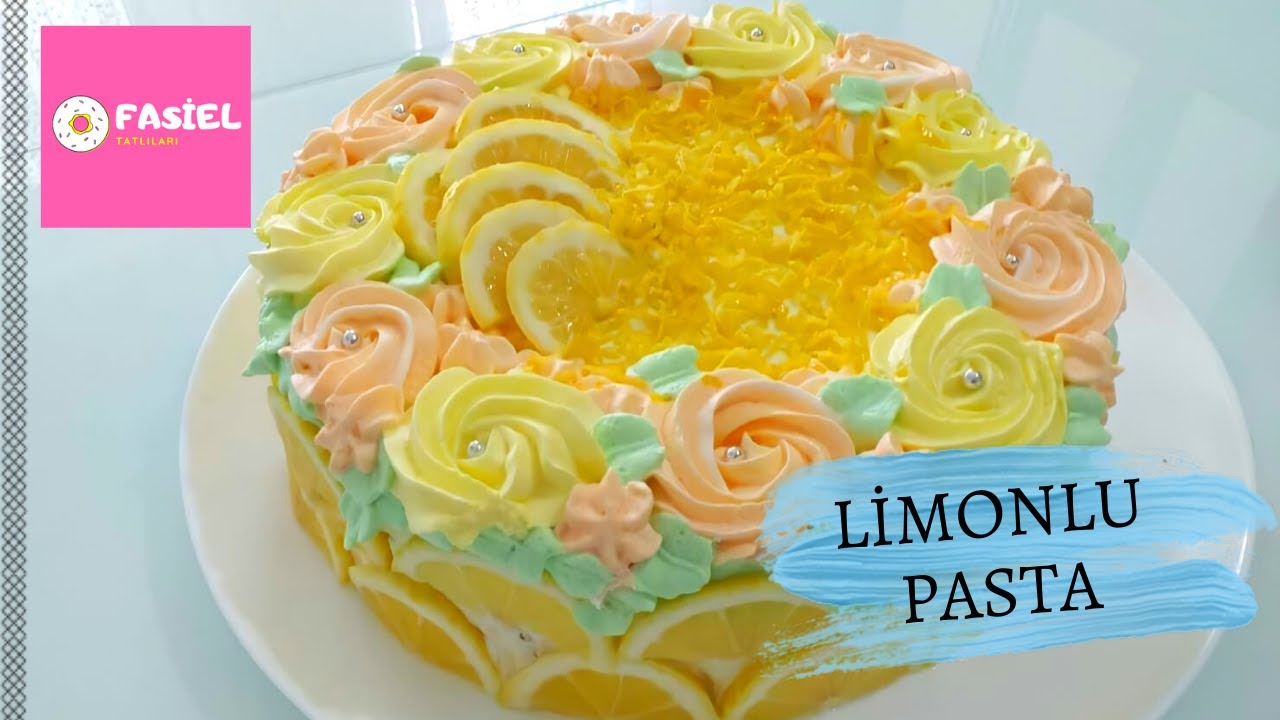 Limonlu Pasta 🍋🍰 Pasta Tarifleri YouTube