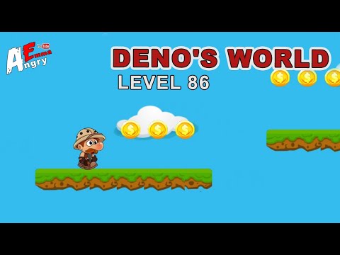 Deno's World - Level 86 / Gameplay Walkthrough (Android, iOS)