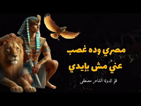 فخر المصري مصر مصري وده غصب عني مش بإيدي قلم الدولة
