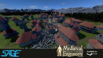 Medieval Engineers, Large Roof Update, and Small Show City